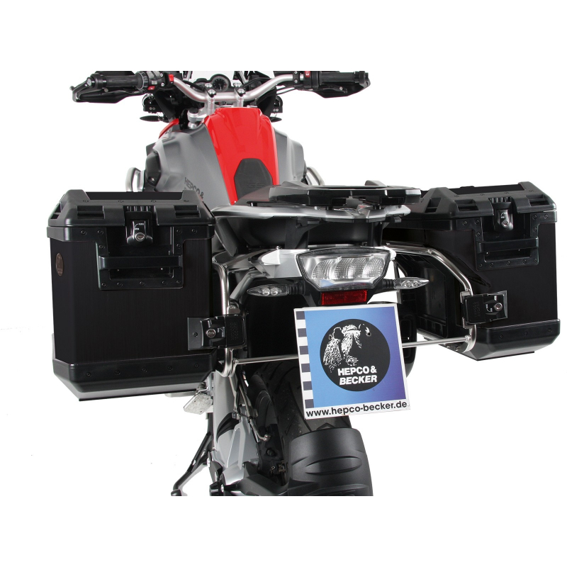 R 1200 GS Adventure from 2014 ✓ Ensemble supports + valises Xplorer Cutout Set NOIR