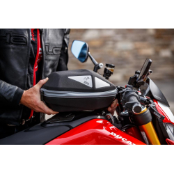 Hypermotard 950 à partir de 2019 ✓ Supports sacoches réservoir Lock it tankring Hepco-Becker