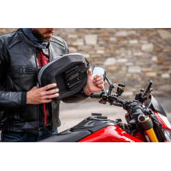 Hypermotard 950 à partir de 2019 ✓ Supports sacoches réservoir Lock it tankring Hepco-Becker