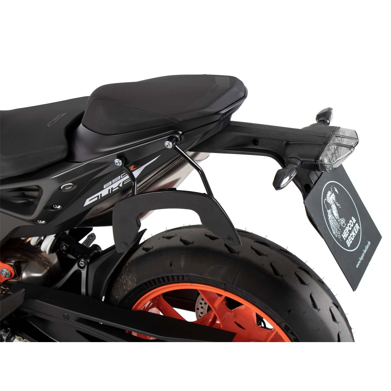890 Duke R à partir de 2020 ✓ Supports de sacoches type C-Bow Hepco-Becker coté gauche