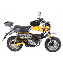 Homcom coffre de moto universel 48L + clés et accessoires bagages coffre de moto  topcase casque pour moto cyclomoteurs scooter