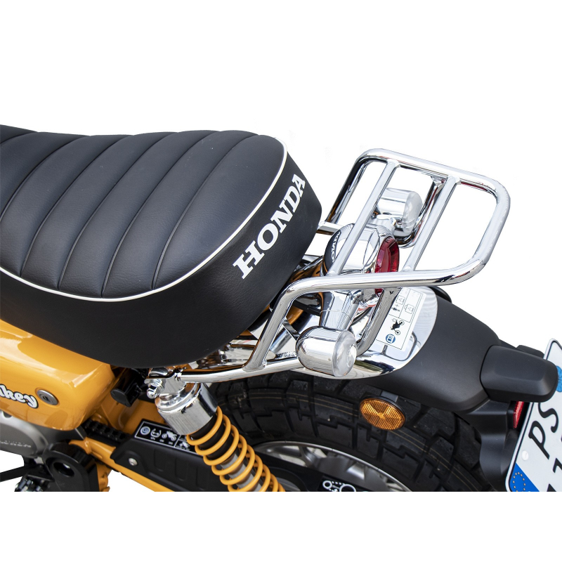 Monkey 125 à partir de 2018 ✓ Porte paquet tubulaire chrome Hepco-Becker