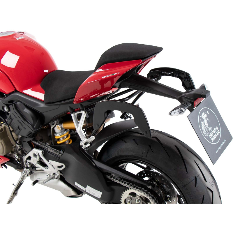 Streetfighter V4 / S à partir de 2020 ✓ Supports de sacoches type C-Bow Hepco-Becker