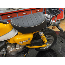 Monkey 125 à partir de 2018 ✓ Porte paquet tubulaire noire Hepco-Becker