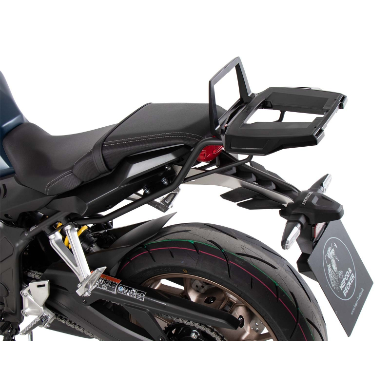 CB 650 R 2021- ✓ Support de top case Alurack Hepco-Becker