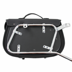 Bagagerie Hepco-Becker / Krauser ✓ Sacoches cuir Nevada 28 litres Leather Bag HEPCO-BECKER - La paire