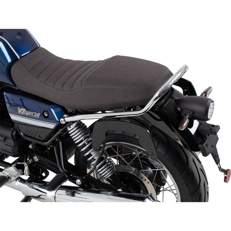V7 850 Special/Stone/Centenario 2021-2024 ✓ Supports de sacoches type C-Bow Hepco-Becker Noir