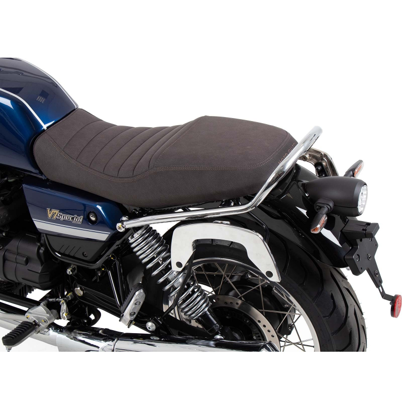 V7 850 Special/Stone/Centenario 2021-2024 ✓ Supports de sacoches type C-Bow Hepco-Becker Chrome