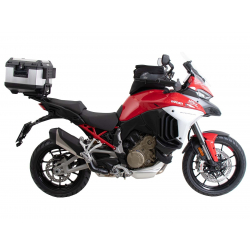 Multistrada V4 / S / S Sport 2021-2024 ✓ Support de top case Alurack Hepco-Becker
