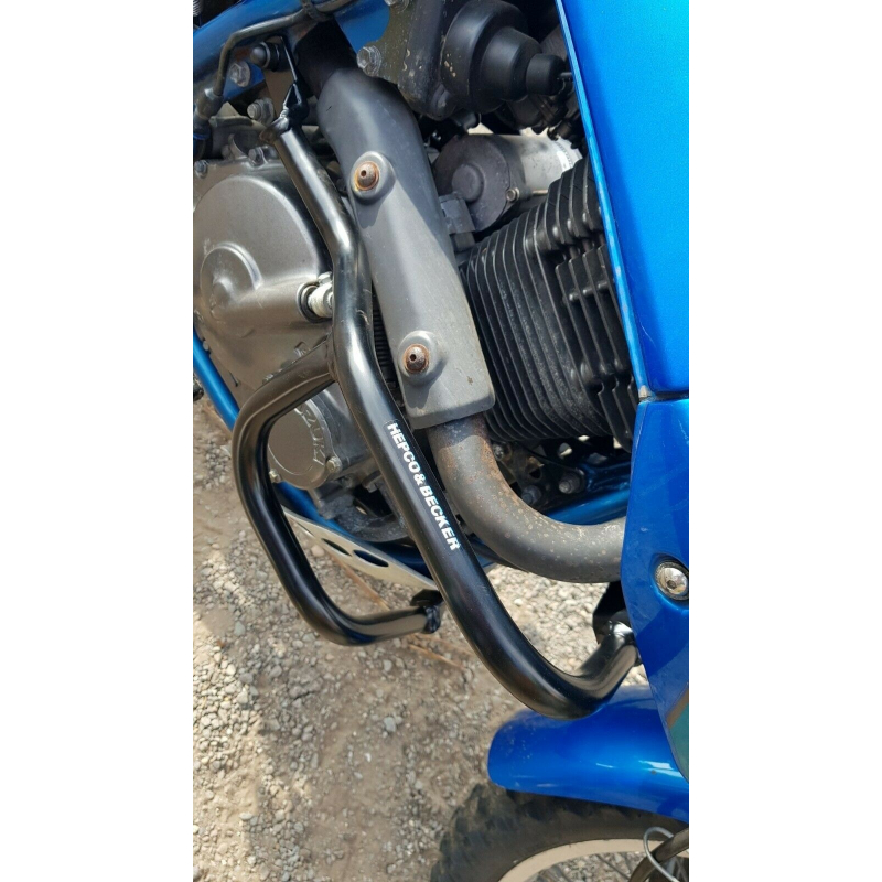 DR 650 RSE 1990-1996 ✓ Pare carters noir Hepco-Becker