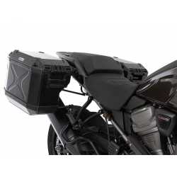 Pan America 1250 à partir de 2020 ✓ Ensemble supports + valises Xplorer Cutout Set - Noir