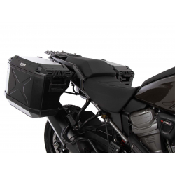 Pan America 1250 à partir de 2020 ✓ Ensemble supports + valises Xplorer Cutout Set - Noir