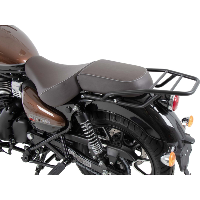 Meteor 350 à partir de 2021 ✓ Porte paquet tubulaire Noir Hepco-Becker