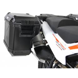 890 Adventure à partir de 2021 ✓ Ensemble supports + valises Xplorer Cutout Set - Noir