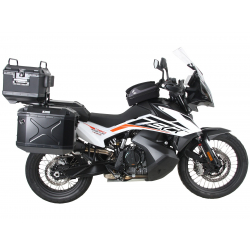 890 Adventure à partir de 2021 ✓ Ensemble supports + valises Xplorer Cutout Set - Noir