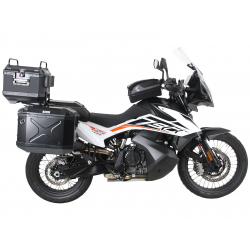 890 Adventure à partir de 2021 ✓ Support de top case Alurack pour support d'origine Hepco-Becker