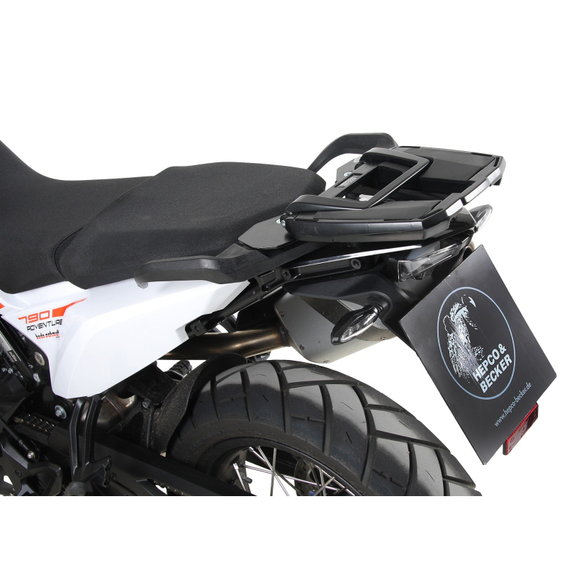 890 Adventure à partir de 2021 ✓ Support de top case Easyrack compatible avec support d'origine Hepco-Becker
