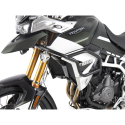 Tiger 850 Sport à partir de 2021 ✓ Protections de réservoir noir Hepco-Becker