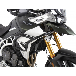Tiger 850 Sport à partir de 2021 ✓ Protections de réservoir noir Hepco-Becker