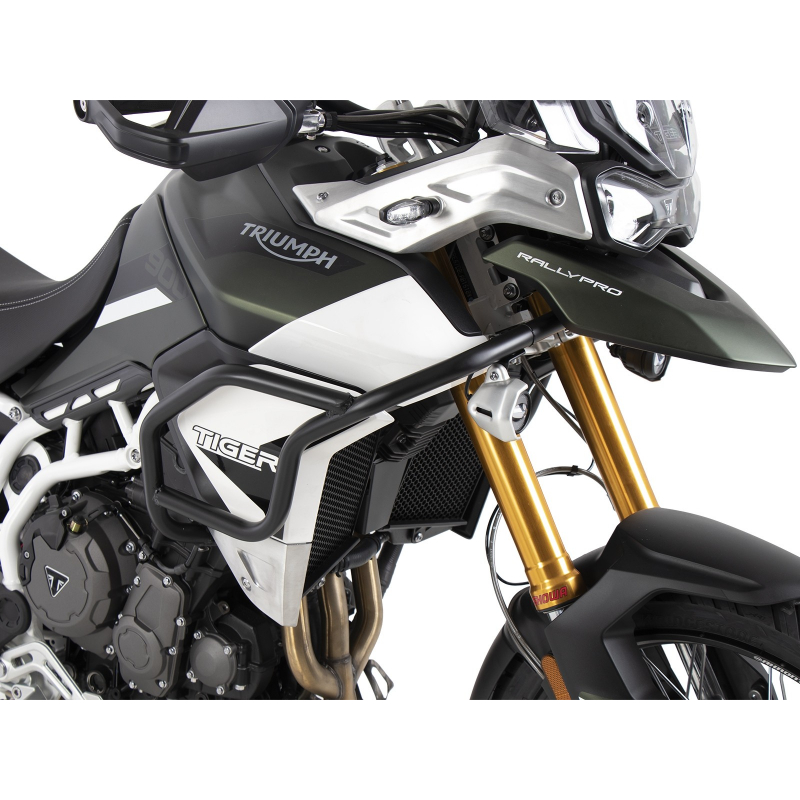 Tiger 850 Sport à partir de 2021 ✓ Protections de réservoir noir Hepco-Becker