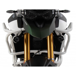 Tiger 850 Sport à partir de 2021 ✓ Protections de réservoir "SOLID" blanc Hepco-Becker