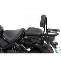 CMX 1100 Rebel 2021-2024 ✓ Sissybar Hepco-Becker avec porte paquet