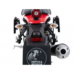 XSR 125 à partir de 2021 ✓ Supports de sacoches type C-Bow Hepco-Becker