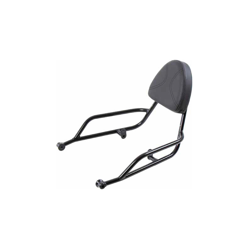 V7 850 Special/Stone/Centenario 2021-2024 ✓ Sissybar Noir Hepco-Becker sans porte paquet