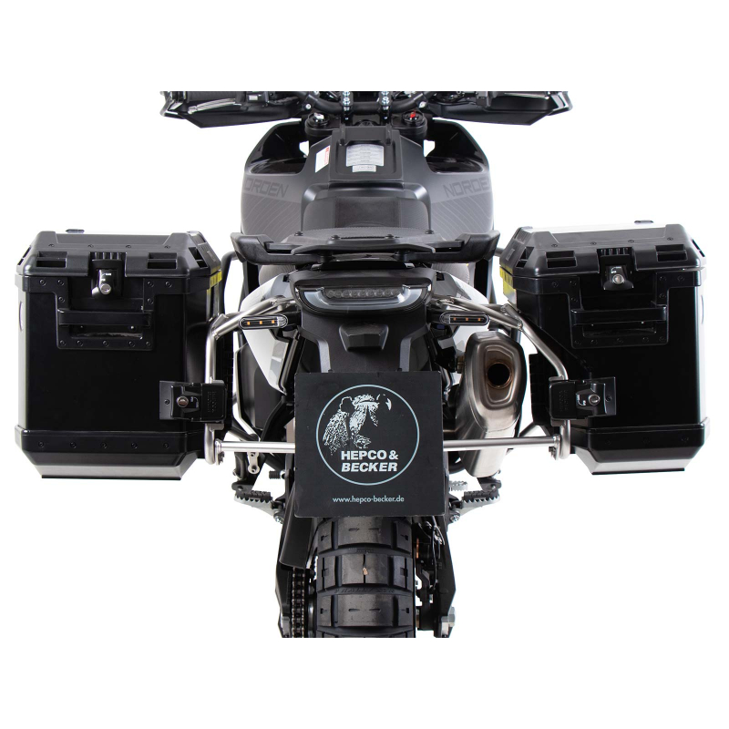 Set De Sacoches Cavalières Bagtecs WP8 Pour Husqvarna Norden 901 (2021-2025) Avec Supports