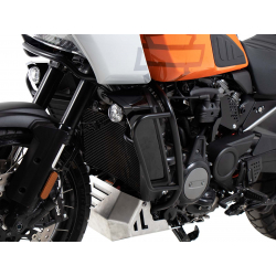 Pan America 1250 à partir de 2020 ✓ Pare carters Noir Hepco-Becker