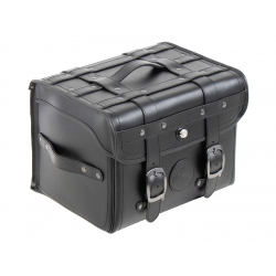 Bagagerie Hepco-Becker / Krauser ✓ Sacoche Cuir Rugged CHEST Noir HEPCO-BECKER