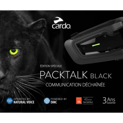 Cardo - Communication in Motion ✓ CARDO Packtalk Black