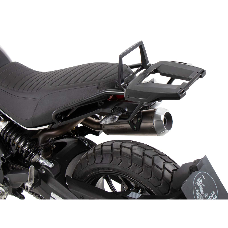 Scrambler 1100 Dark Pro / Pro / Sport Pro (2021-) ✓ Support de top case Alurack Hepco-Becker