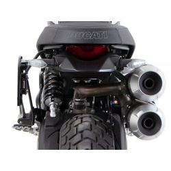 Scrambler 1100 Dark Pro / Pro / Sport Pro (2021-) ✓ Supports de sacoches type C-Bow côté gauche Hepco-Becker