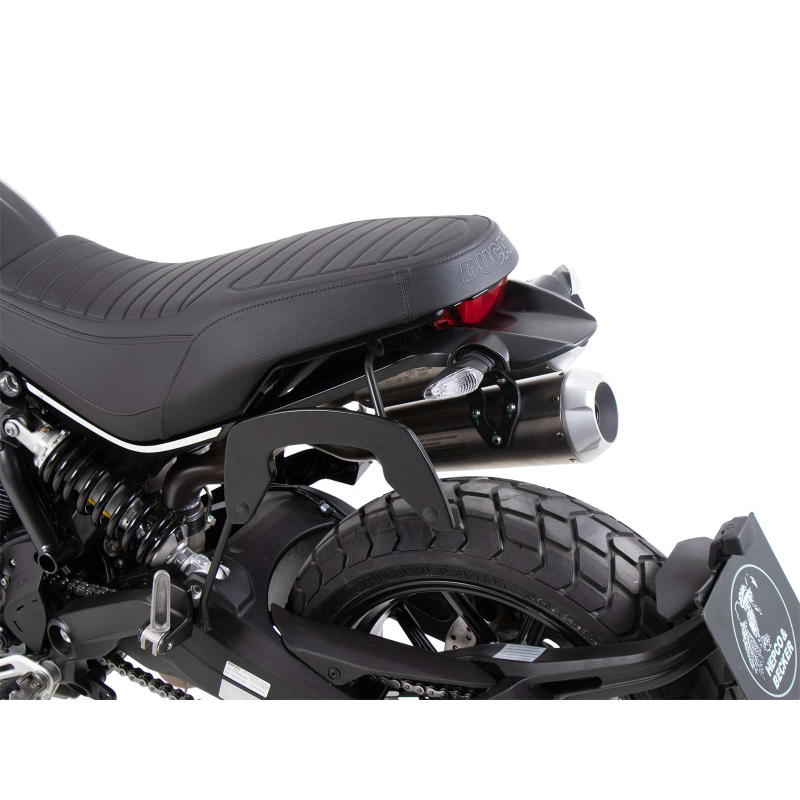 Scrambler 1100 Dark Pro / Pro / Sport Pro (2021-) ✓ Supports de sacoches type C-Bow côté gauche Hepco-Becker