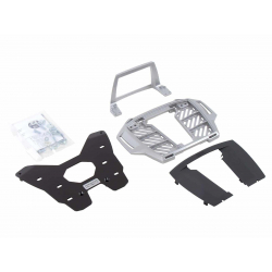 R 1250 GS à partir de 2018 ✓ Support de top case argent Alurack Hepco-Becker
