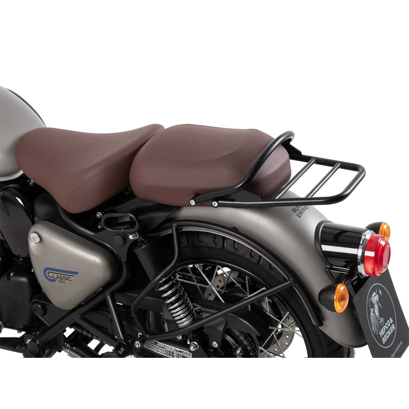 Classic 350 à partir de 2022 ✓ Porte paquet tubulaire Hepco-Becker Noir
