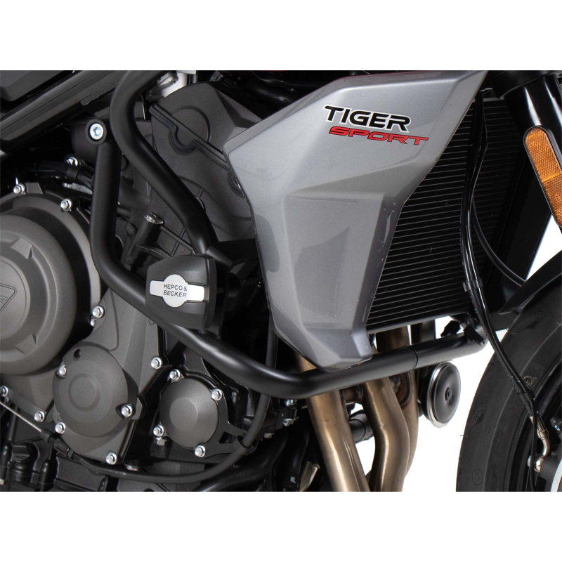 Tiger Sport 660 à partir de 2022 ✓ Pare carters Hepco-Becker avec tampons de protection