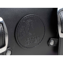 Bagagerie Hepco-Becker / Krauser ✓ Sacoche Cuir Rugged CHEST Noir HEPCO-BECKER pour Alurack
