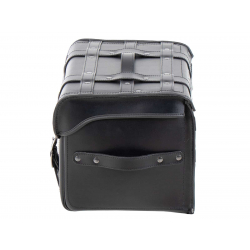 Bagagerie Hepco-Becker / Krauser ✓ Sacoche Cuir Rugged CHEST Noir HEPCO-BECKER pour Easyrack