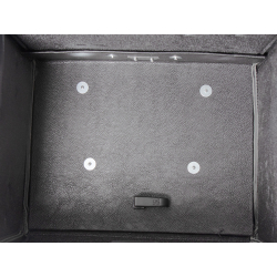 Bagagerie Hepco-Becker / Krauser ✓ Sacoche Cuir Rugged CHEST Noir HEPCO-BECKER pour Easyrack