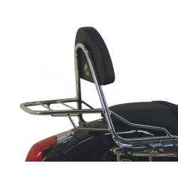 VN 1600 Mean Streak 2004-2008 ✓ Sissybar Hepco-Becker avec porte paquet