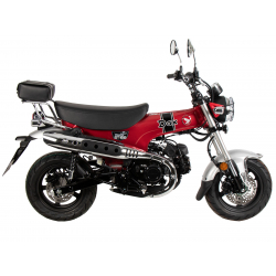 DAX ST 125 à partir de 2023 ✓ Porte paquet tubulaire chrome Hepco-Becker