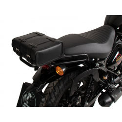 Hunter 350 à partir de 2023 ✓ Porte paquet tubulaire noire Hepco-Becker