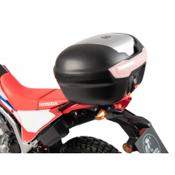 CRF 300 L (2021-) ✓ Porte paquets + Top case TC40 Argent Hepco-Becker