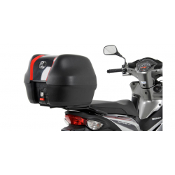 Wave 110 i from 2012 ✓ Porte paquet + Top case TC30 Black Hepco-Becker