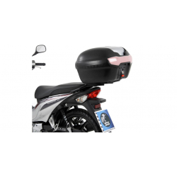 Wave 110 i from 2012 ✓ Porte paquets + Top case TC40 Argent Hepco-Becker