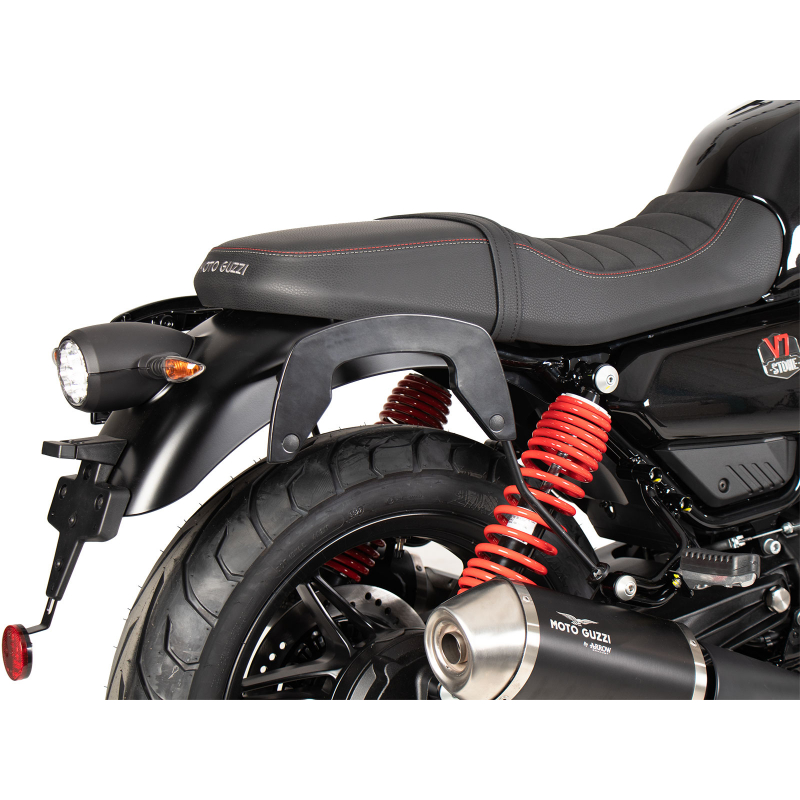 V7 850 Stone Special Edition 2022-2023 ✓ Supports de sacoches type C-Bow Hepco-Becker Noir