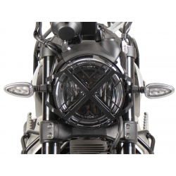 Scrambler 800 Icon 2023- ✓ Grille de protection de phare Hepco-Becker