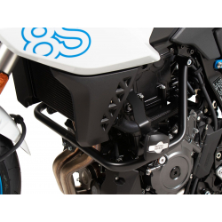 GSX-8S à partir de 2023 ✓ Pare carters noir avec tampon de protection Hepco-Becker